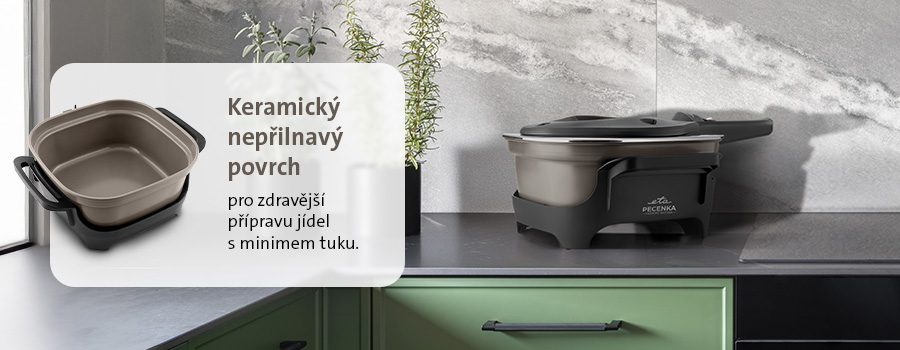 Elektrický pečicí hrnec ETA Pečenka Ceramic Natura 0133 90051 šedý-banner 2