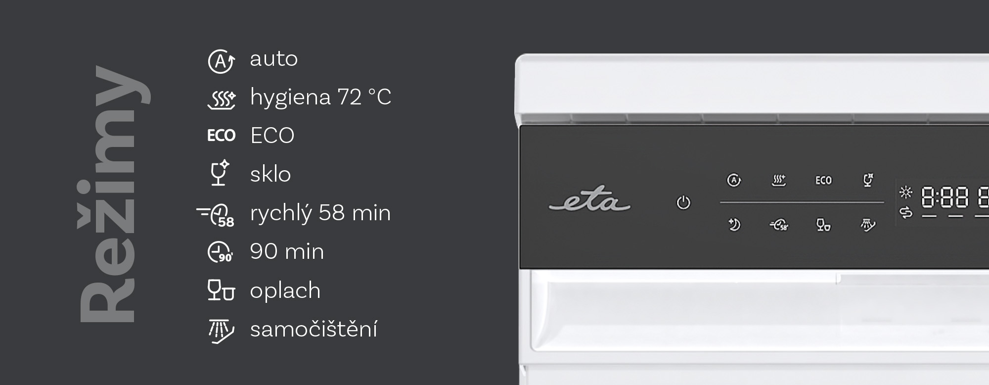 Myčka nádobí ETA 338290000B bílá-banner 3