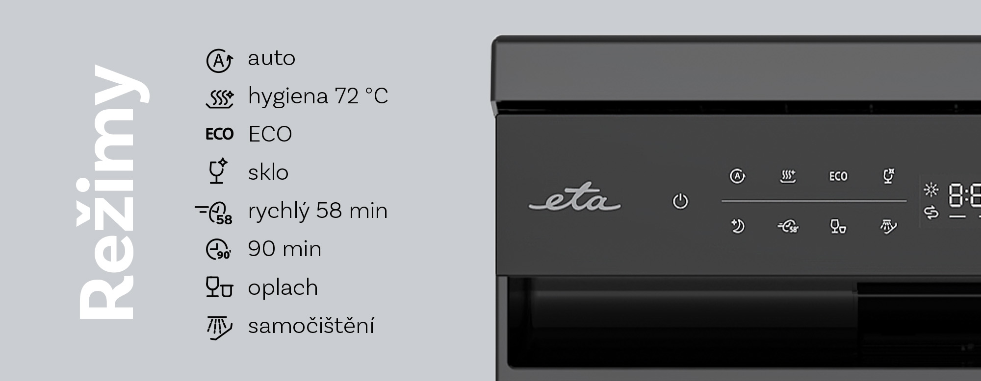 Myčka nádobí ETA 338290020B černá-banner 3
