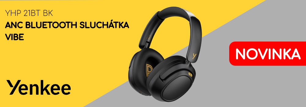 Sluchátka Yenkee YHP 21BT BK