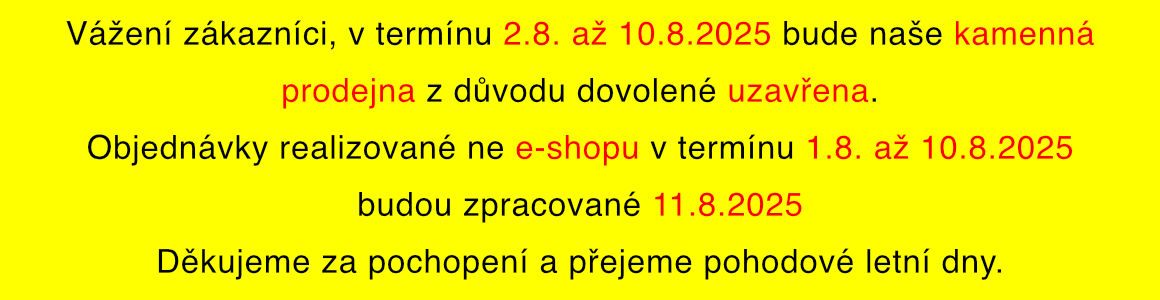 Dovolená 2025