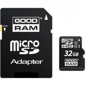 MicroSDHC 32GB CL10 UHS1 + adap. GOODRAM