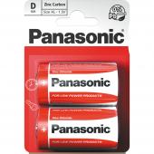 Baterie R20 2BP D Red zn PANASONIC