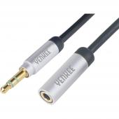 AUX prodlužovací kabel YENKEE YCA 225 BSR 5m