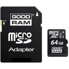 MicroSDXC 64GB CL10 UHS1 + adap. GOODRAM.jpg