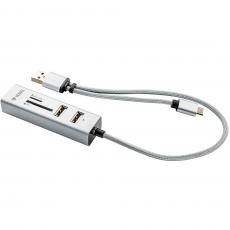 YHC 103SR USB C OTG HUB+čtečka YENKEE-1.jpg