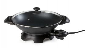 Elektrická pánev WOK - DOMO DO8708W, 5 l, 2200W